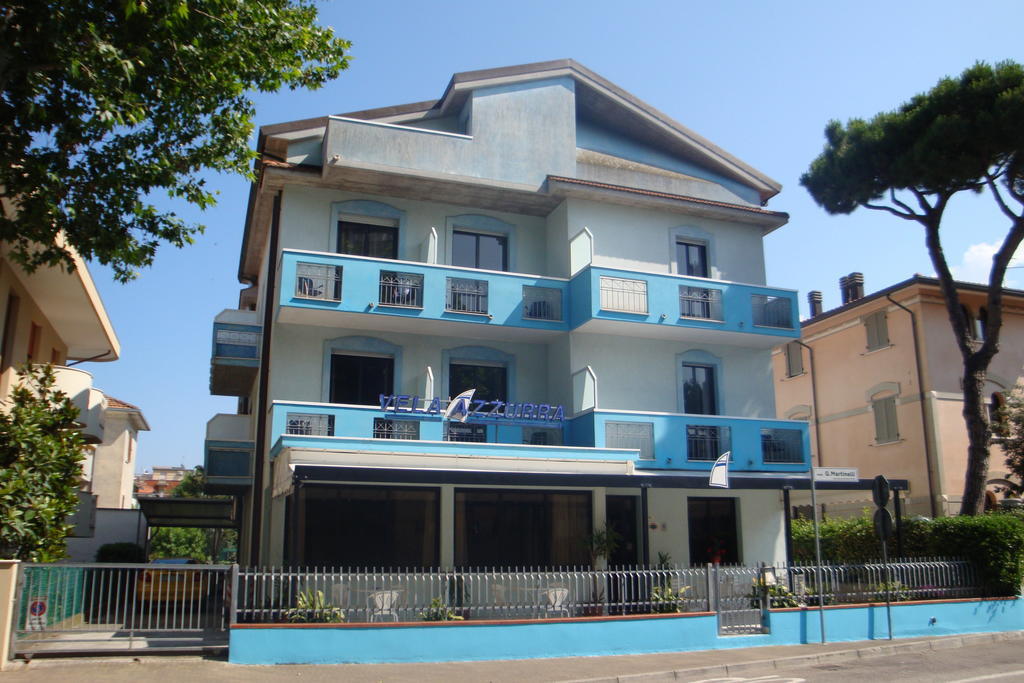 Hotel Vela Azzurra リミニ エクステリア 写真