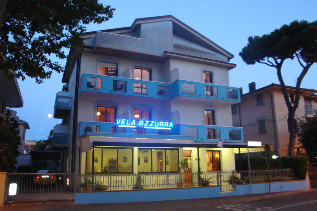Hotel Vela Azzurra リミニ エクステリア 写真